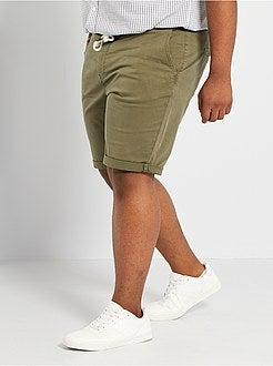 Bermudas chino em sarja - Kiabi