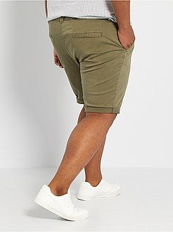 Bermudas chino em sarja - Kiabi