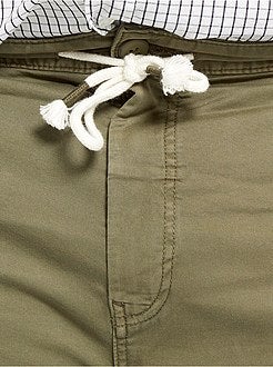 Bermudas chino em sarja - Kiabi