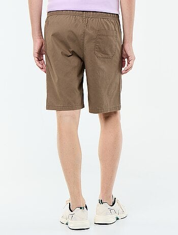 Bermudas chino em sarja