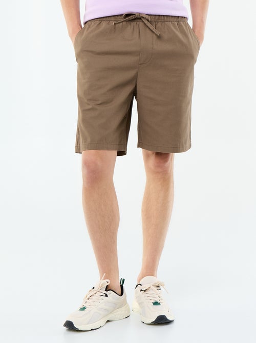 Bermudas chino em sarja - Kiabi