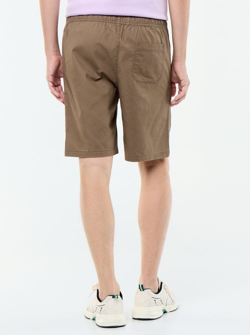 Bermudas chino em sarja - Kiabi