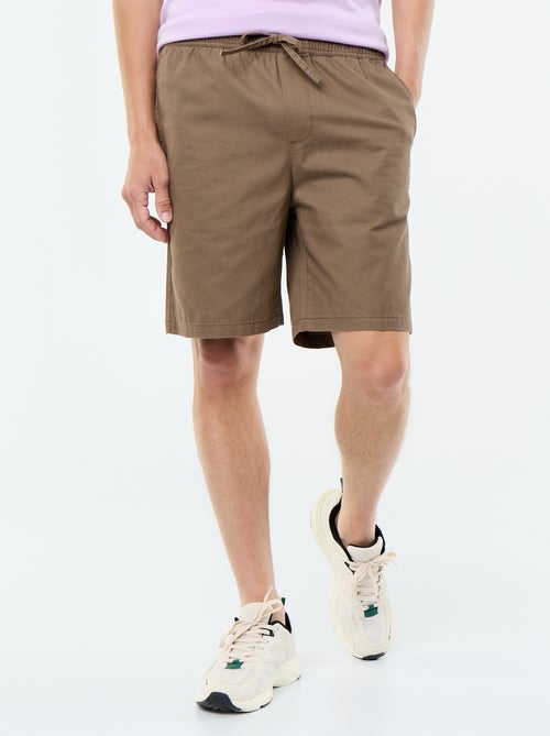 Bermudas chino em sarja - Kiabi