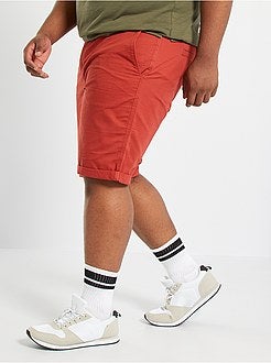 Bermudas chino em sarja - Kiabi