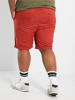 Bermudas chino em sarja - Kiabi