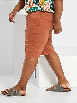 Bermudas chino em sarja - Kiabi