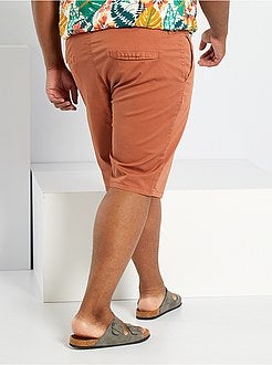 Bermudas chino em sarja - Kiabi