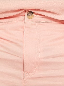 Bermudas chino em sarja - Kiabi