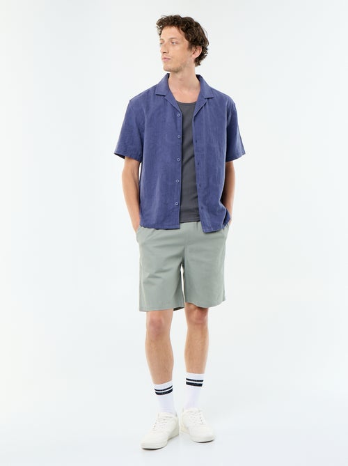 Bermudas chino em sarja - Kiabi
