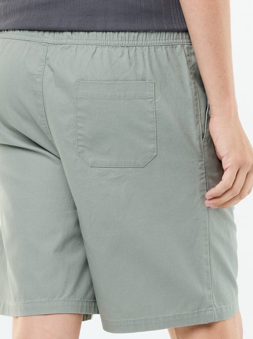 Bermudas chino em sarja - Kiabi