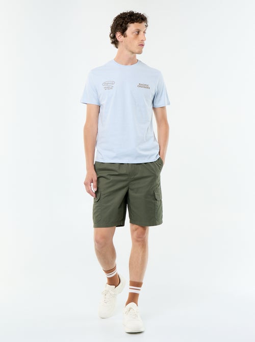 Bermudas chino em sarja - Kiabi