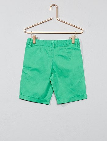 Bermudas chino em sarja - Kiabi