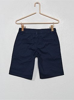 Bermudas chino estilo colegial - Kiabi