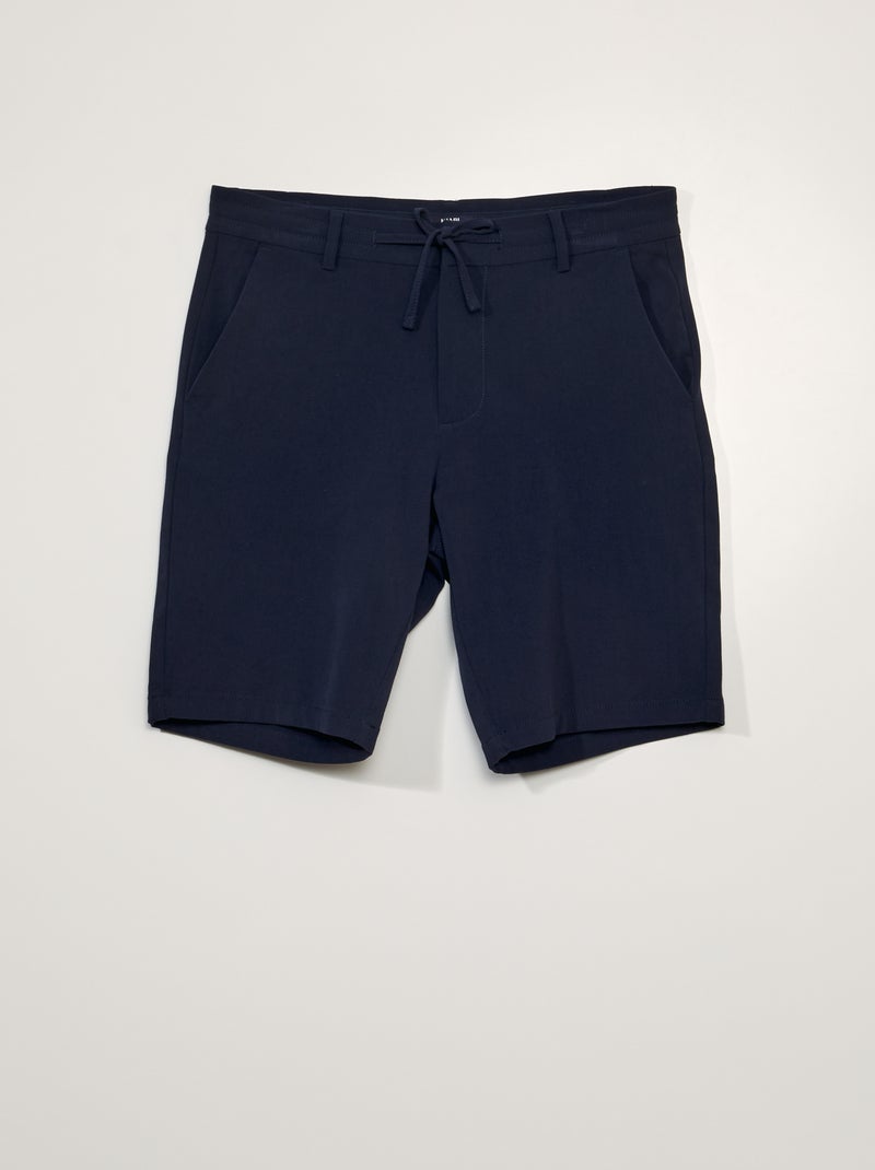 Bermudas chino leves Azul Marinho - Kiabi