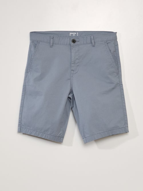 Bermudas chino lisas - Kiabi