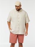 Bermudas chino lisas Rosa - Kiabi