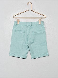 Bermudas chino micro motivos - Kiabi