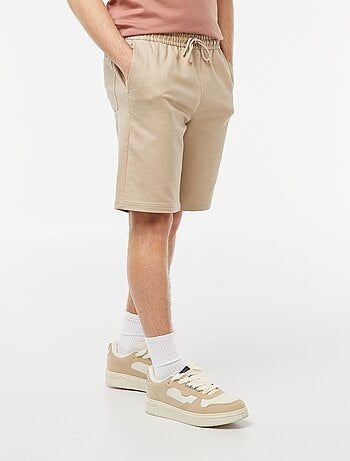 Bermudas chiques de corte direito