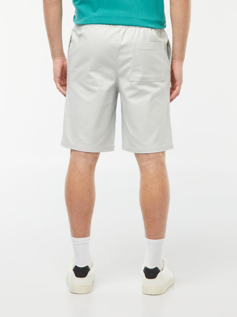 Bermudas chiques de corte direito CINZA - Kiabi