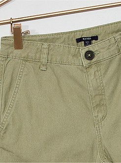 Bermudas coloridas em algodão - Kiabi