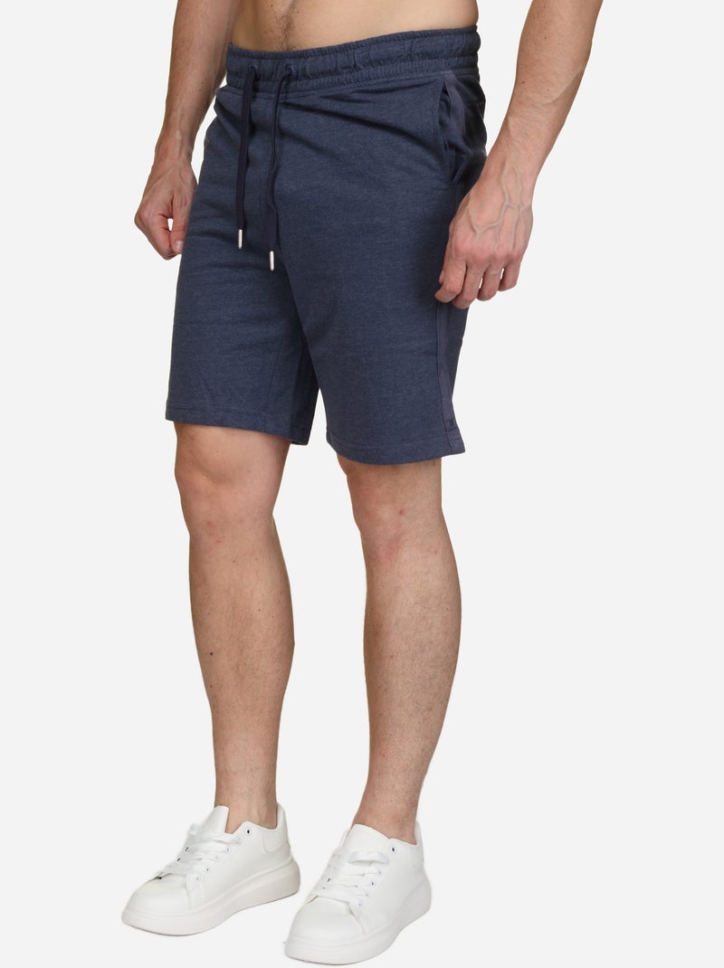 Bermudas com atacadores - Torrente Azul escuro - Kiabi