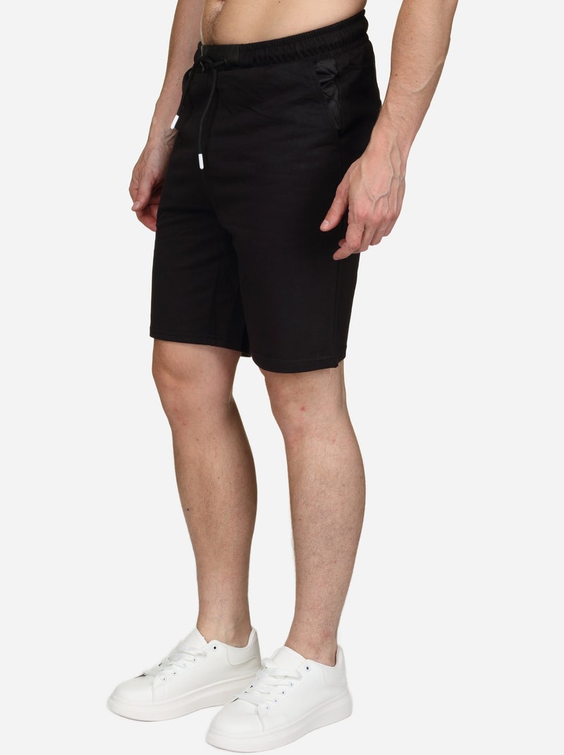 Bermudas com atacadores - Torrente Preto - Kiabi