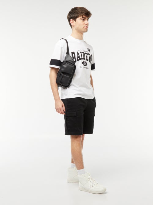 Bermudas com bolsos com abas - Kiabi