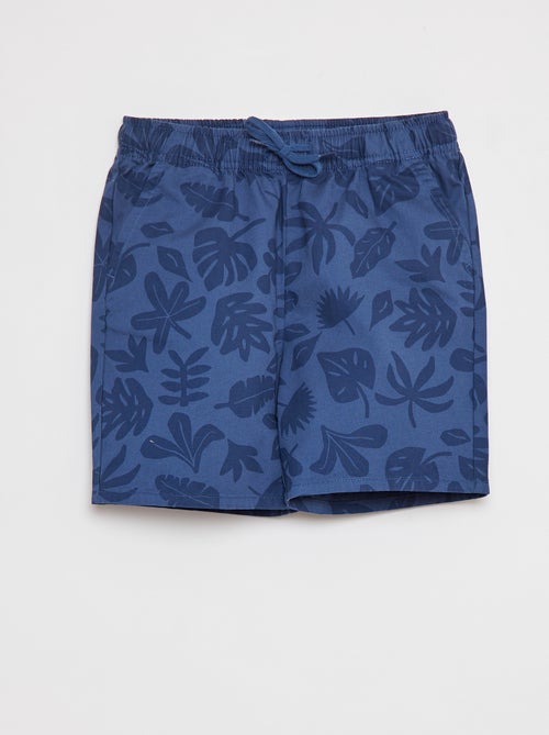 Bermudas com cintura elástica - Kiabi