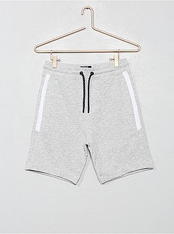 Menino 10-18 anos - Bermudas com faixas - Kiabi