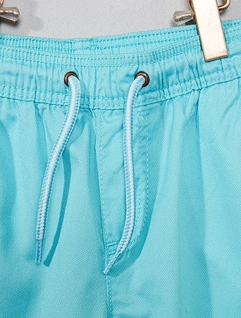 Bermudas com faixas laterais - Kiabi