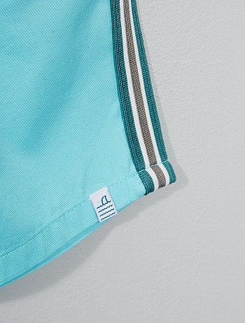 Bermudas com faixas laterais - Kiabi