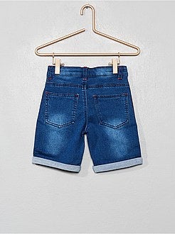 Menino 3-12 anos - Bermudas com faixas laterais - Kiabi