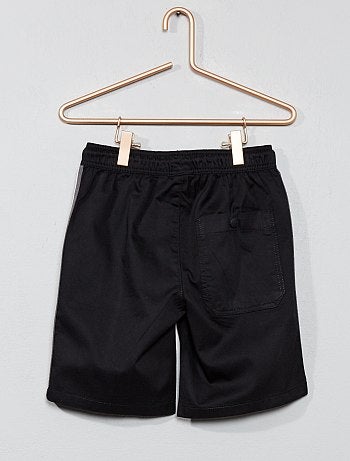 Bermudas com faixas laterais - Kiabi