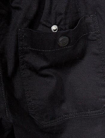 Bermudas com faixas laterais - Kiabi