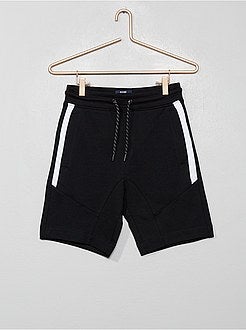 Menino 10-18 anos - Bermudas com faixas - Kiabi