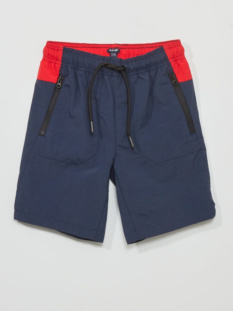 Bermudas com fecho PRETO - Kiabi