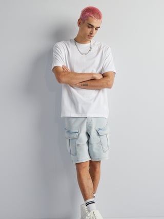 Bermudas com vários bolsos
