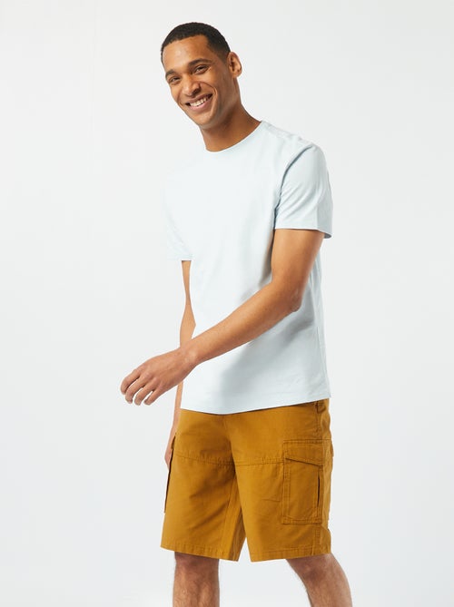Bermudas com vários bolsos - Kiabi