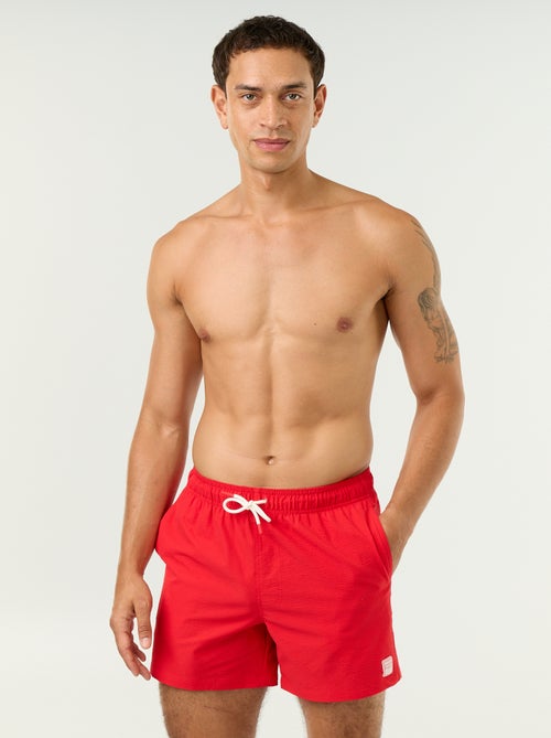 Bermudas de banho com 2 bolsos - Kiabi