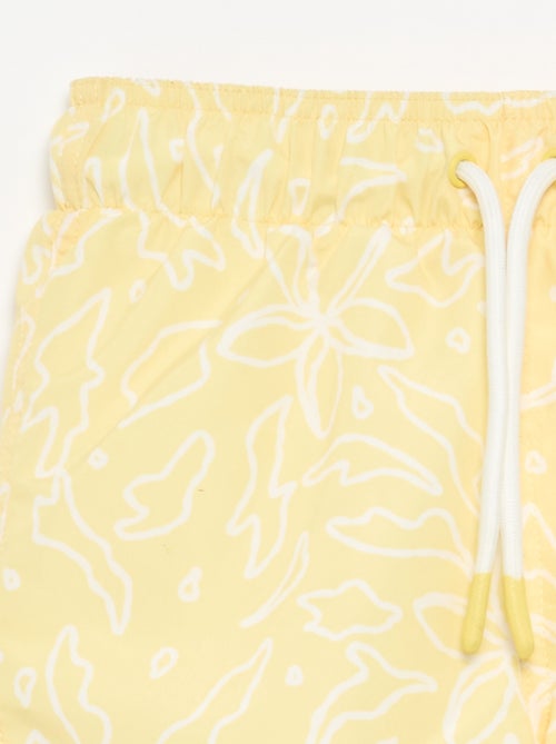 Bermudas de banho com estampado integral 'mar' - Kiabi