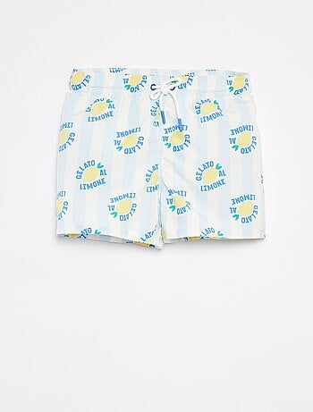 Bermudas de banho com motivos