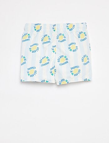 Bermudas de banho com motivos