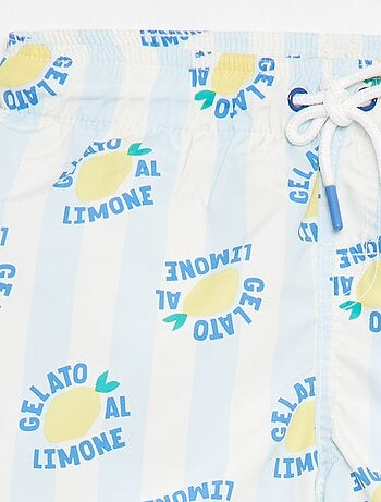 Bermudas de banho com motivos