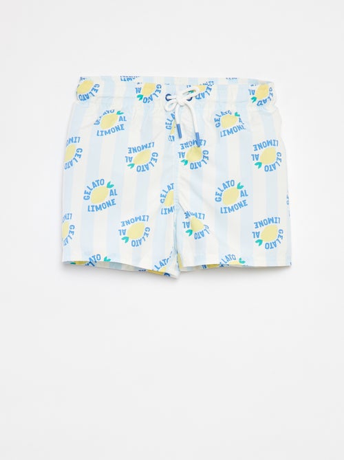 Bermudas de banho com motivos - Kiabi