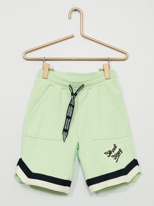 Bermudas de desporto em moletão - Kiabi