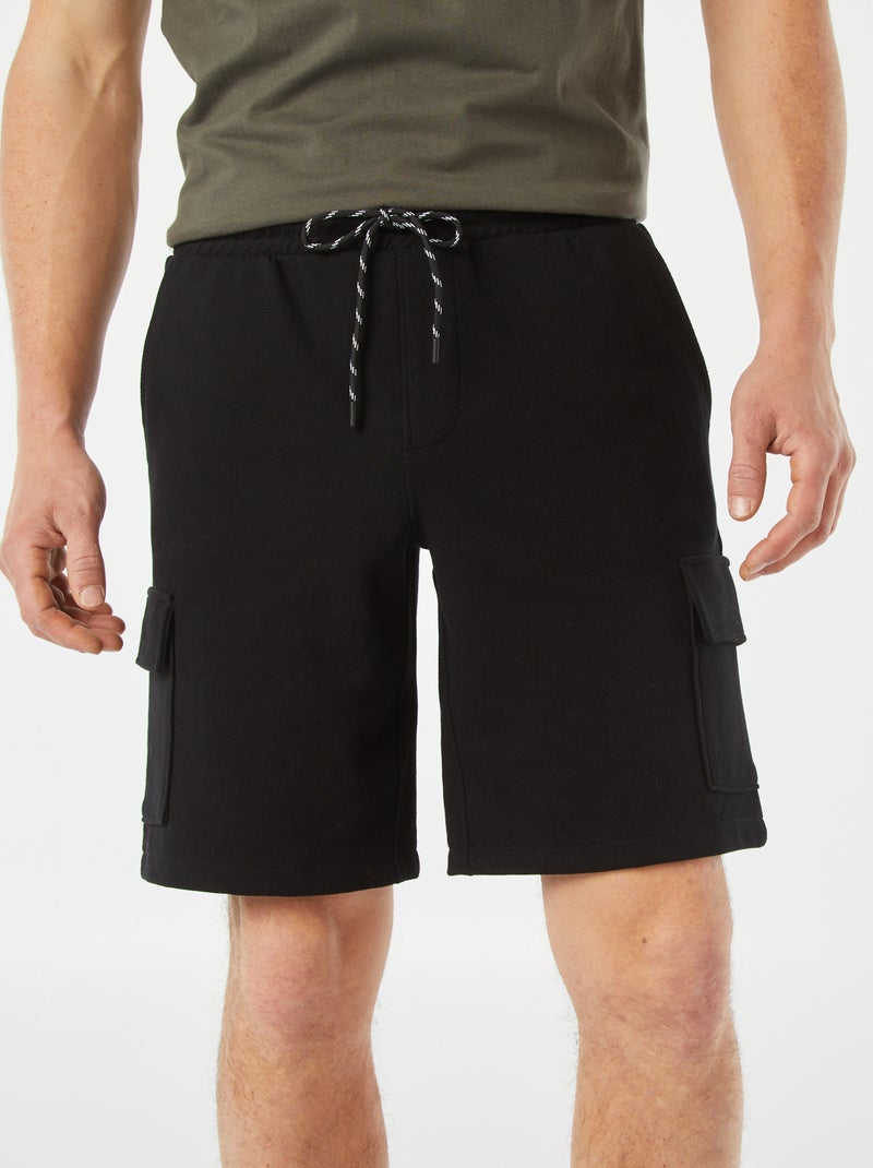 Bermudas de desporto Preto - Kiabi