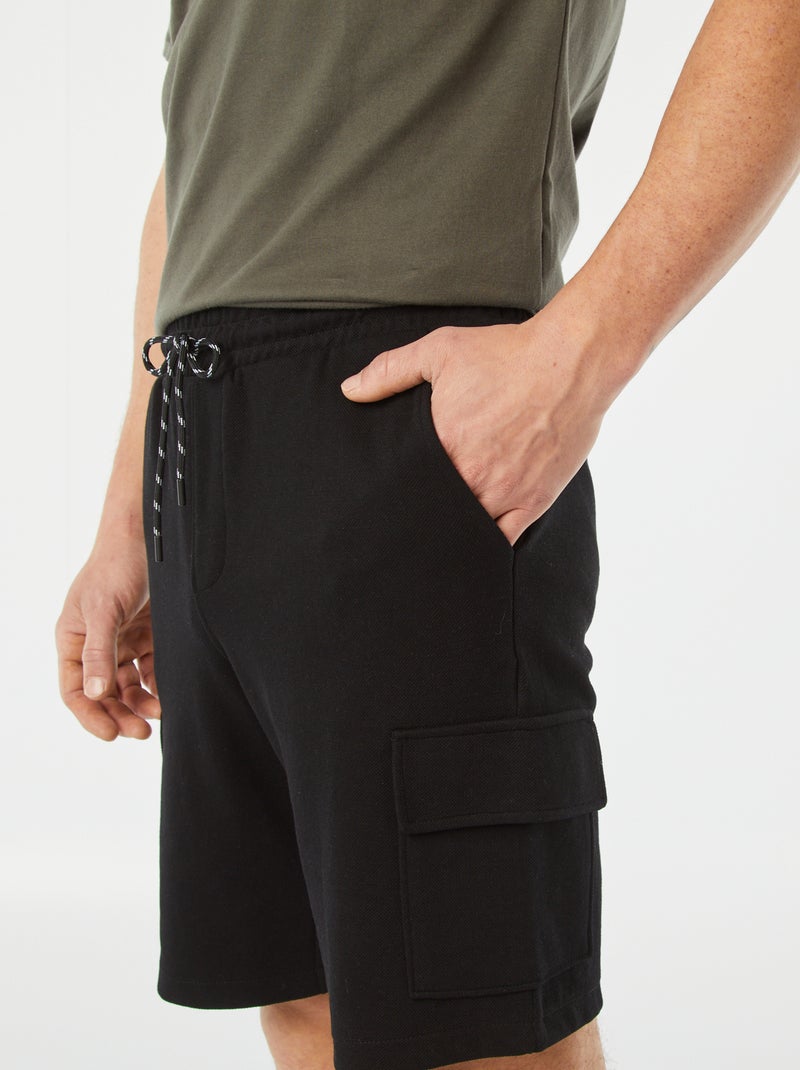 Bermudas de desporto Preto - Kiabi