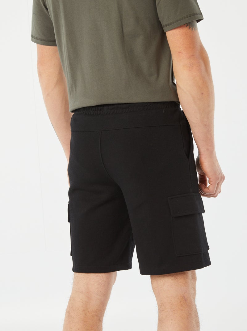 Bermudas de desporto Preto - Kiabi