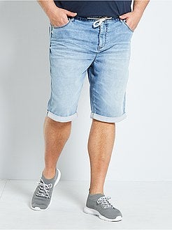 Bermudas de fato de treino de ganga - Kiabi