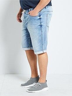 Bermudas de fato de treino de ganga - Kiabi